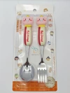 Cartoon children's stainless steel spoon and fork set Application Scenario